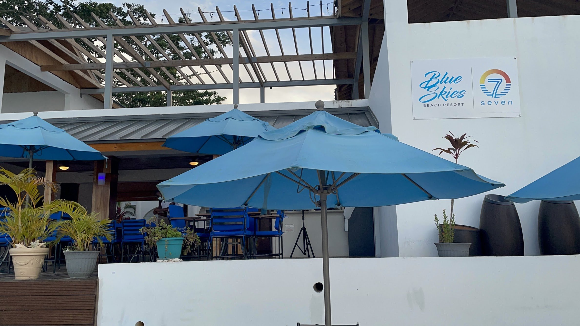 Blue skies Beach Resort