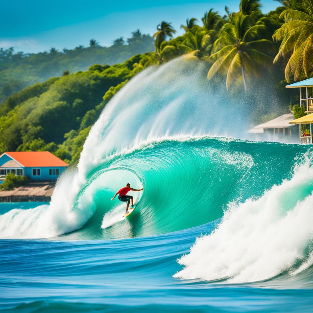 Jamaican surf spots
