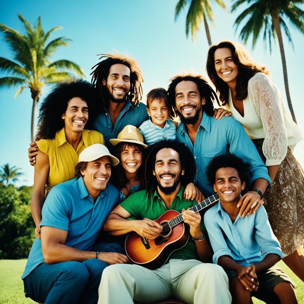 bob marley family
