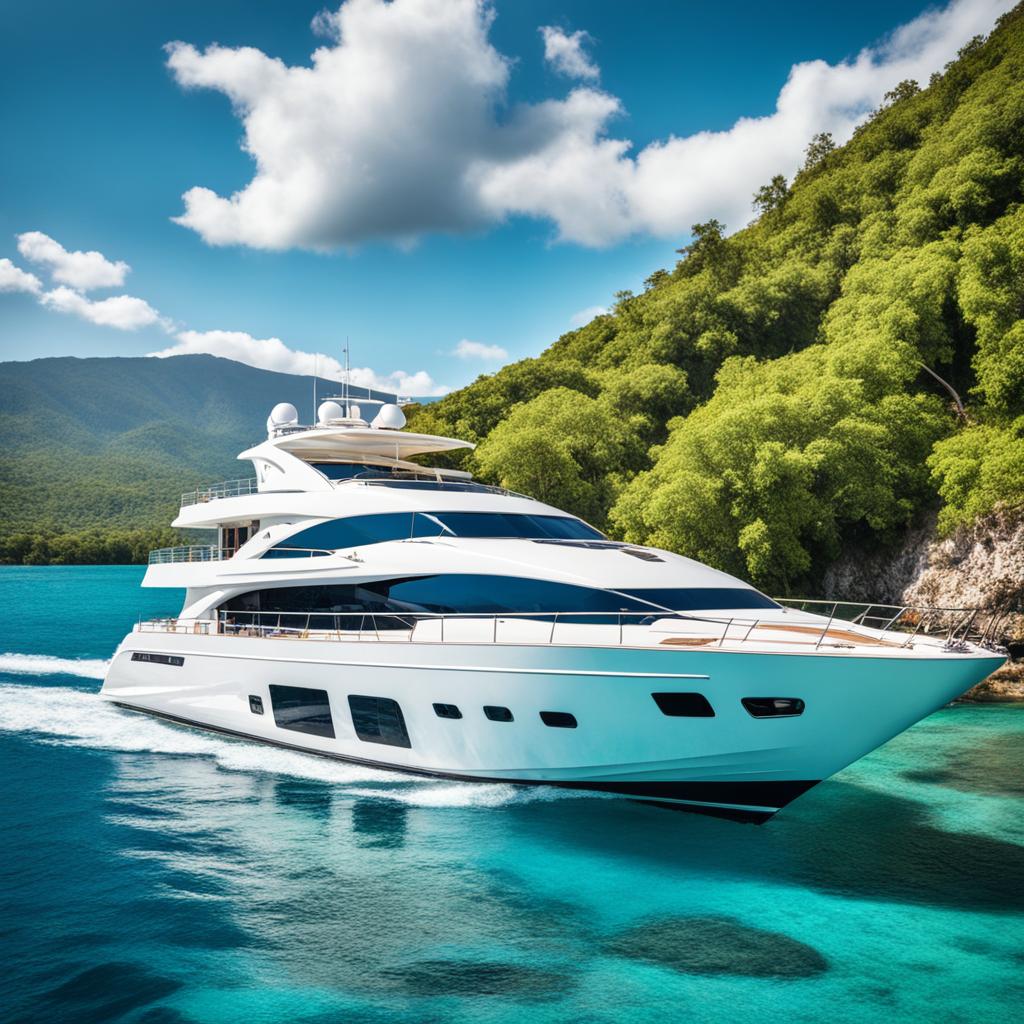 luxury boat rental Jamaica