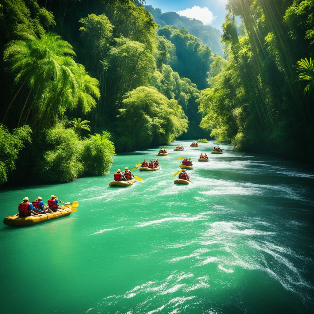bamboo rafting tours