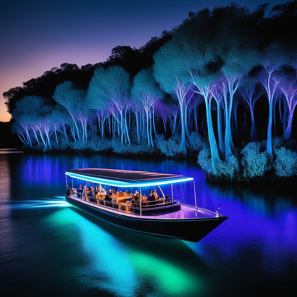 glistening waters luminous lagoon boat tours