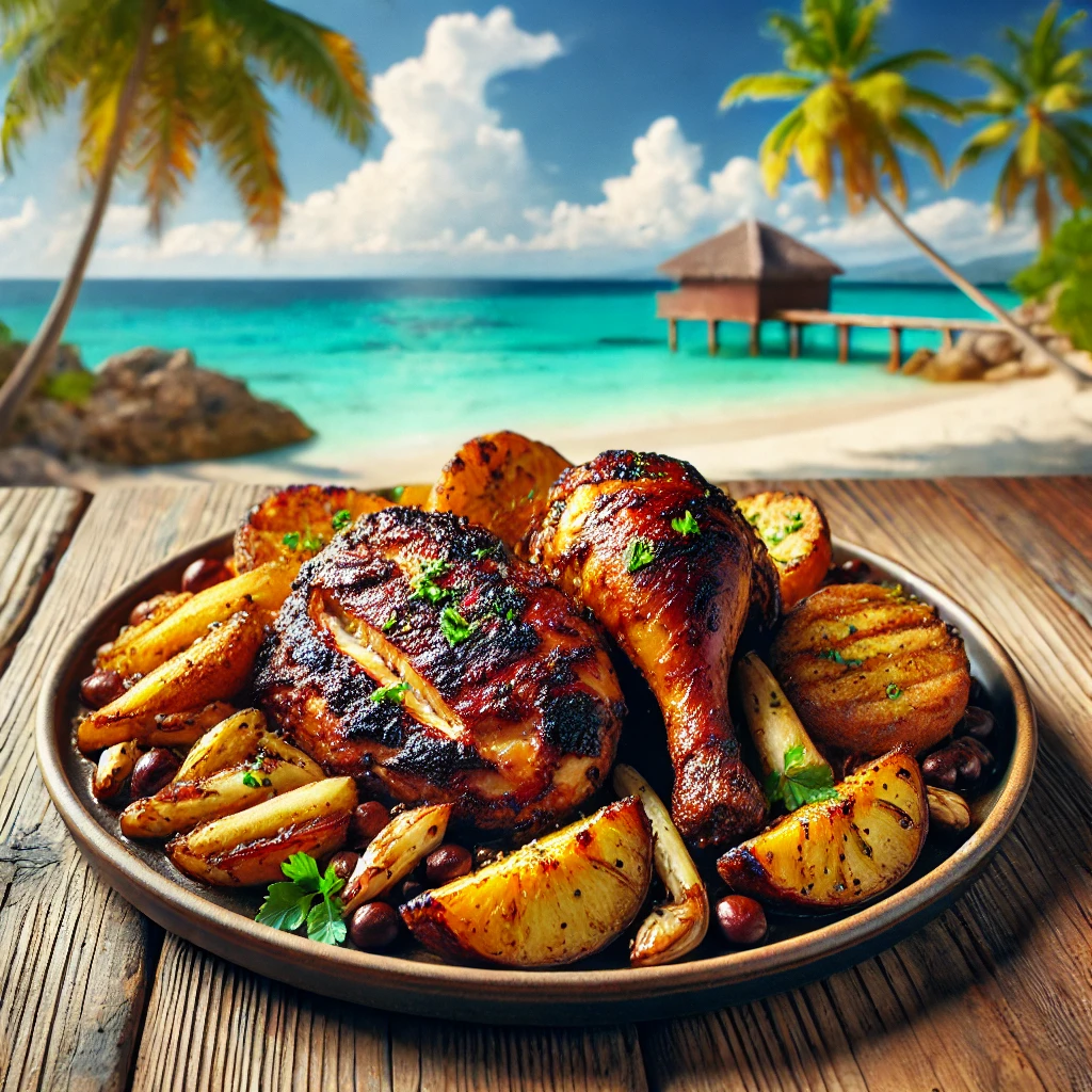 jamaican jerk chicken, things to see in montego bay jamaica 