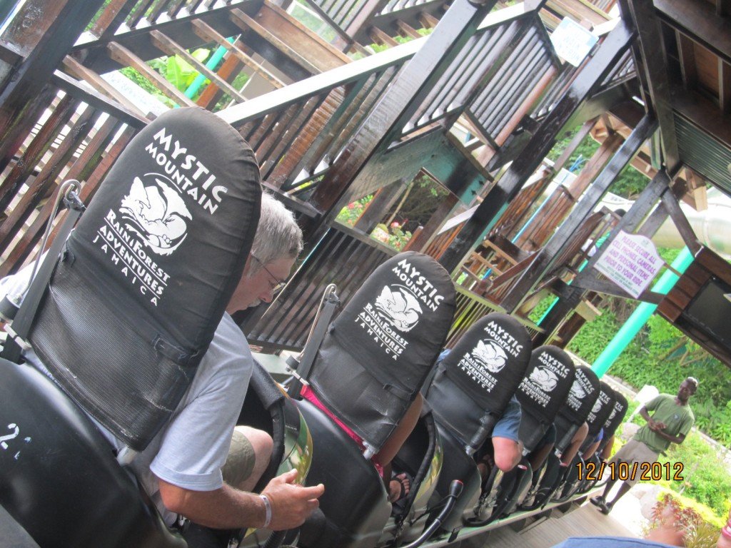 mystic mountain jamaica bob sled ride