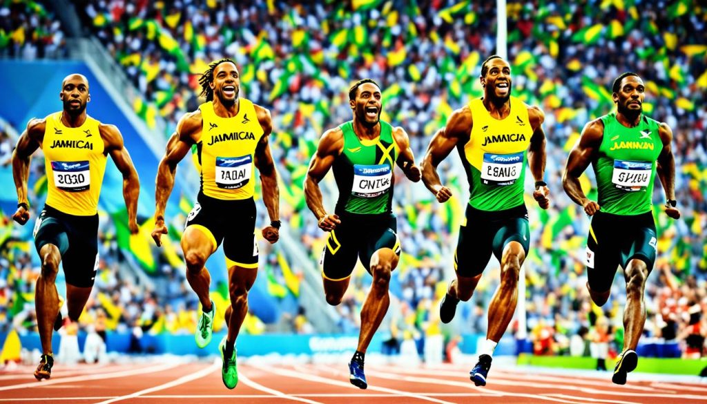 Jamaican Sprinters at Tokyo Olympics