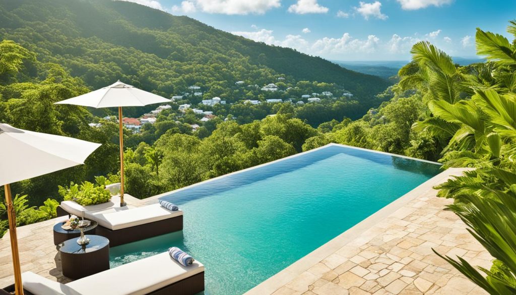 Strawberry Hill luxury hotel in Jamaica