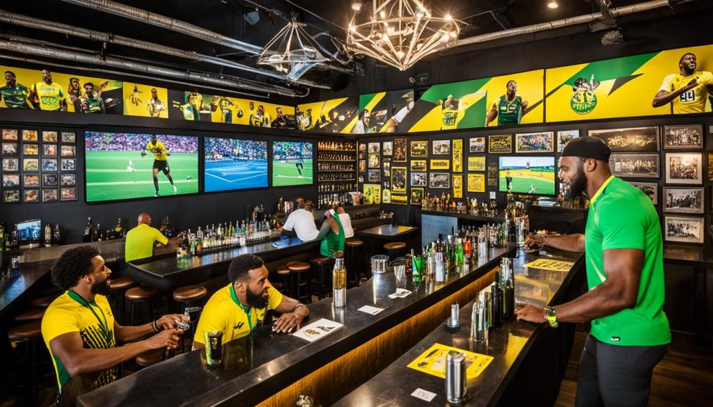 Usain Bolt's bar