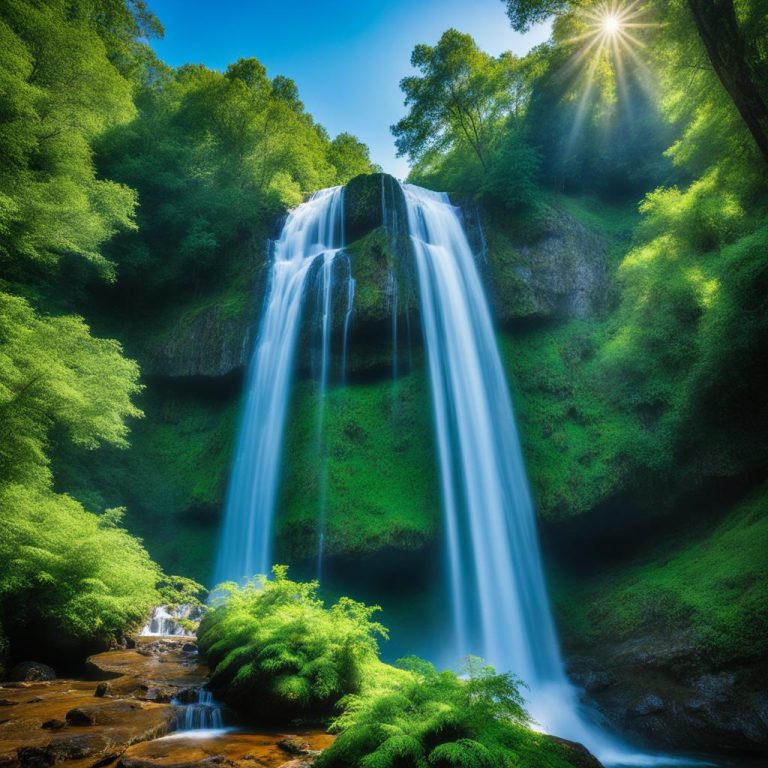 falling edge waterfall